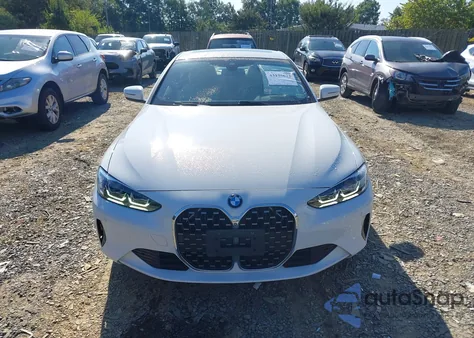 2021 BMW 430I xDrive из США, поврежденный, VIN WBA73AP07MCF70941